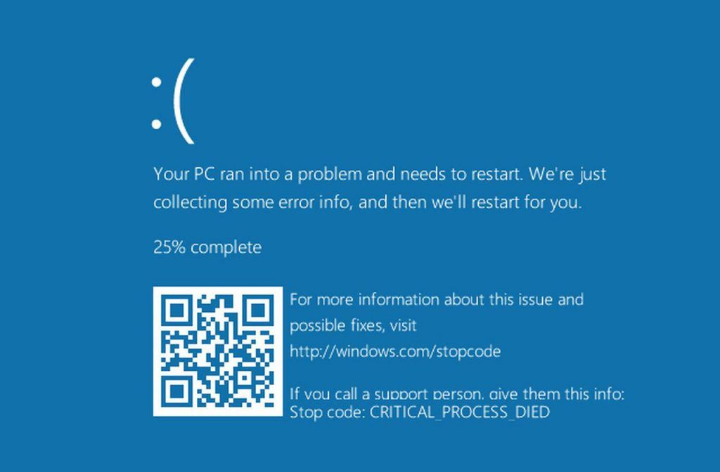 нещодавно Microsoft   представила   свіженьке оновлення «   синього екрану смерті   »Для Windows 10