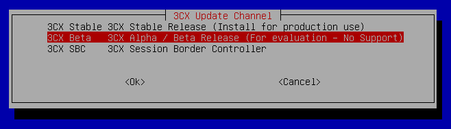 Linux: Завантажте 3CX ISO   звідси