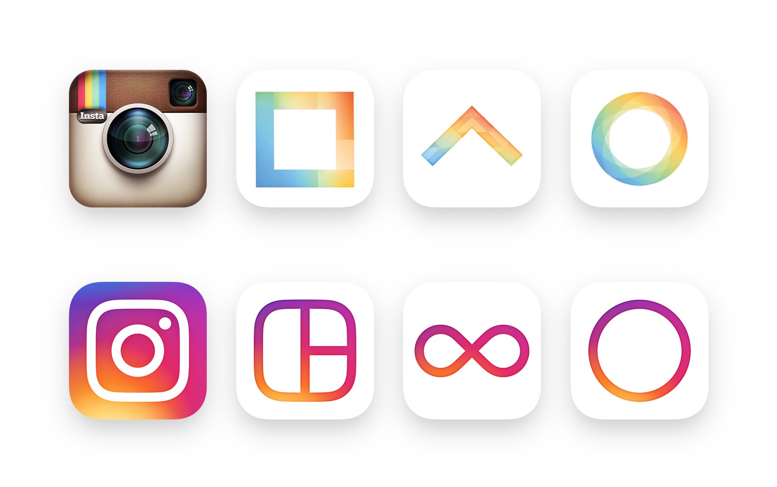 Нова іконка програми Instagram викликала багато критики, але цей редизайн, безсумнівно, освіжив бренд: