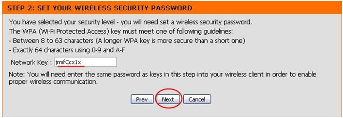 Довжина пароля не повинна бути менше 8 символів і рекомендується вводити літери і цифри для надійності пароля